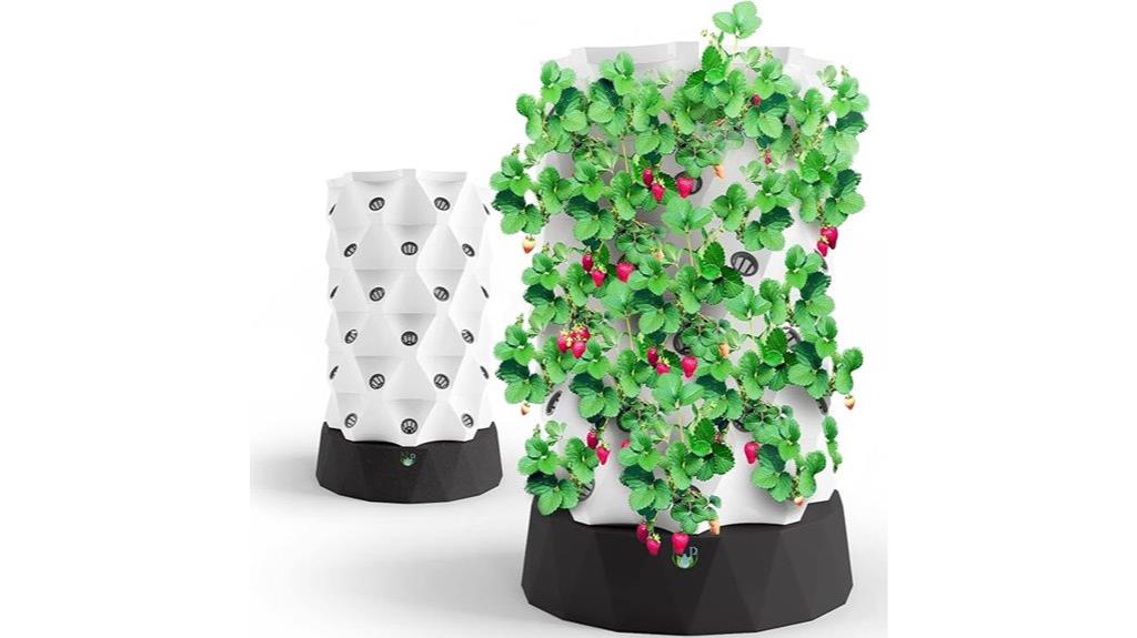 48 plant vertical hydroponic