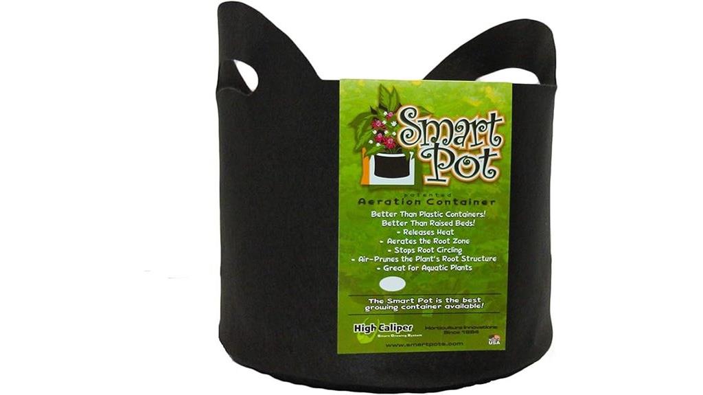 7 gallon black smart pot