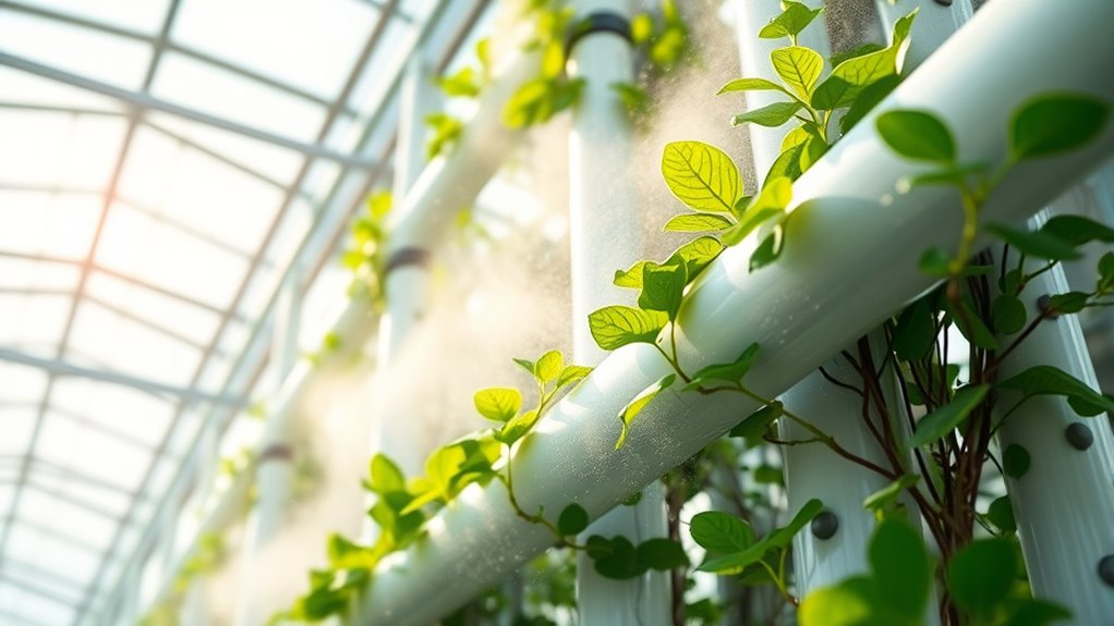 aeroponic towers maximize yield