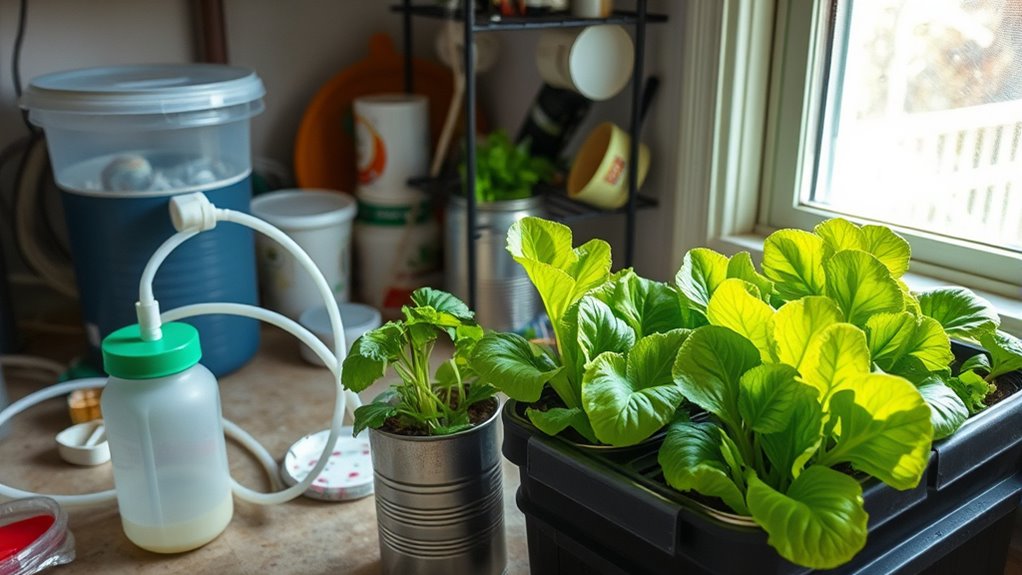 affordable diy hydroponic gardening