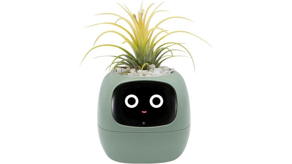 ai enabled decorative indoor planter