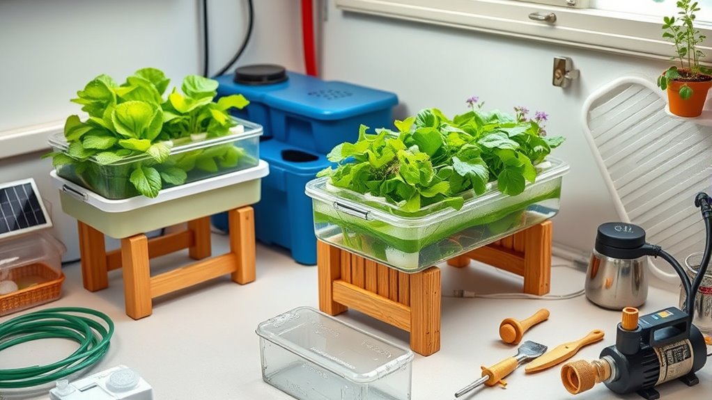 build affordable diy hydroponics