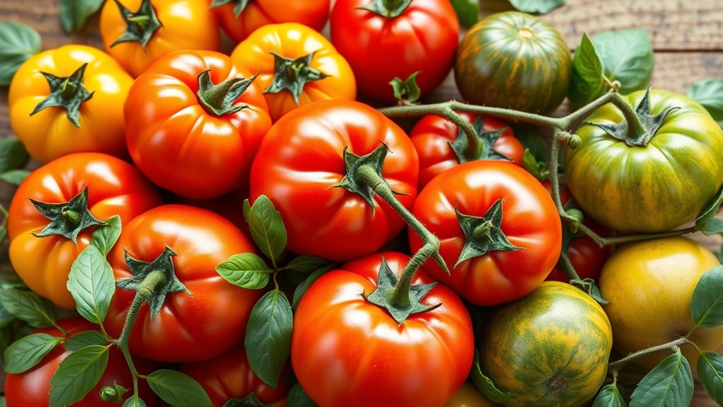 choose ripe flavorful tomatoes