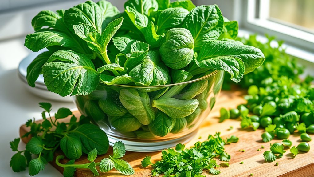 choose vibrant healthy greens