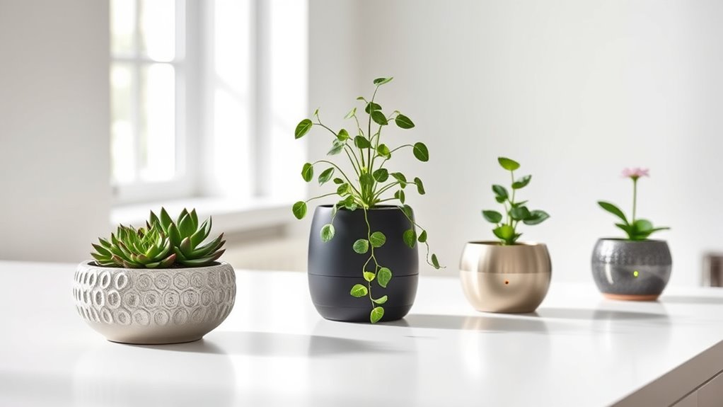 choosing space efficient smart planters