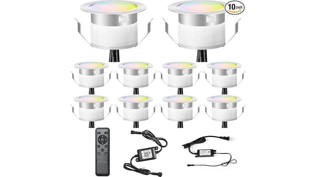colorful wifi deck lights