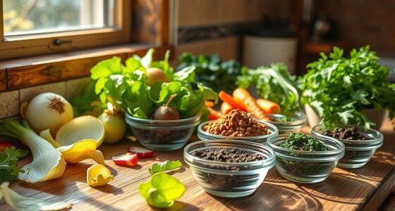 compost kitchen scraps efficiently