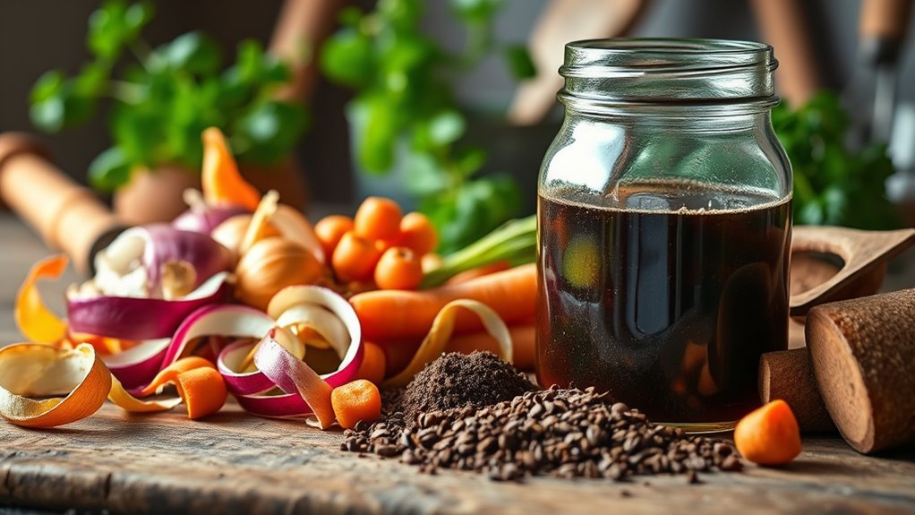 composting kitchen scraps efficiently