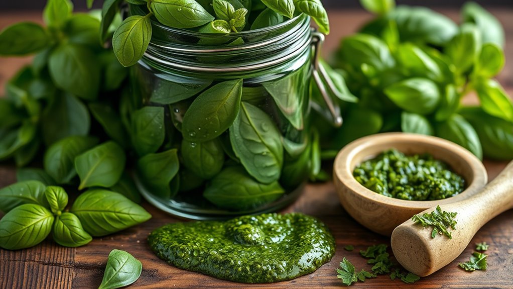 creative indoor basil recipes