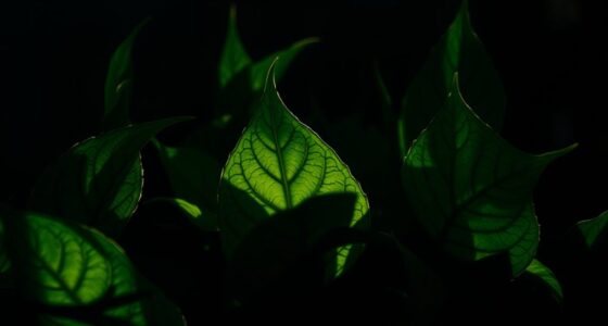 darkness nurtures plant growth