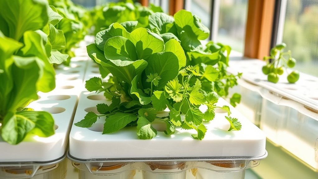 fast growing space efficient crops