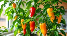 grow hot peppers indoors