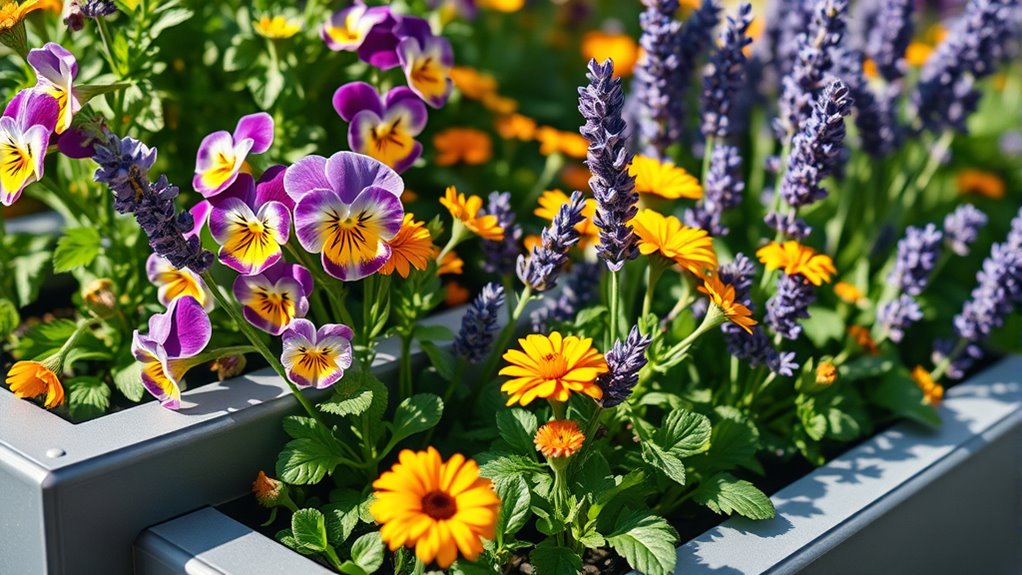 growing edible floral varieties