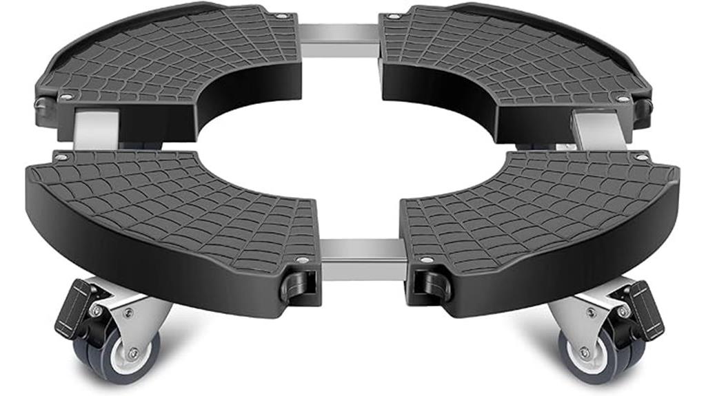 heavy duty adjustable plant caddy