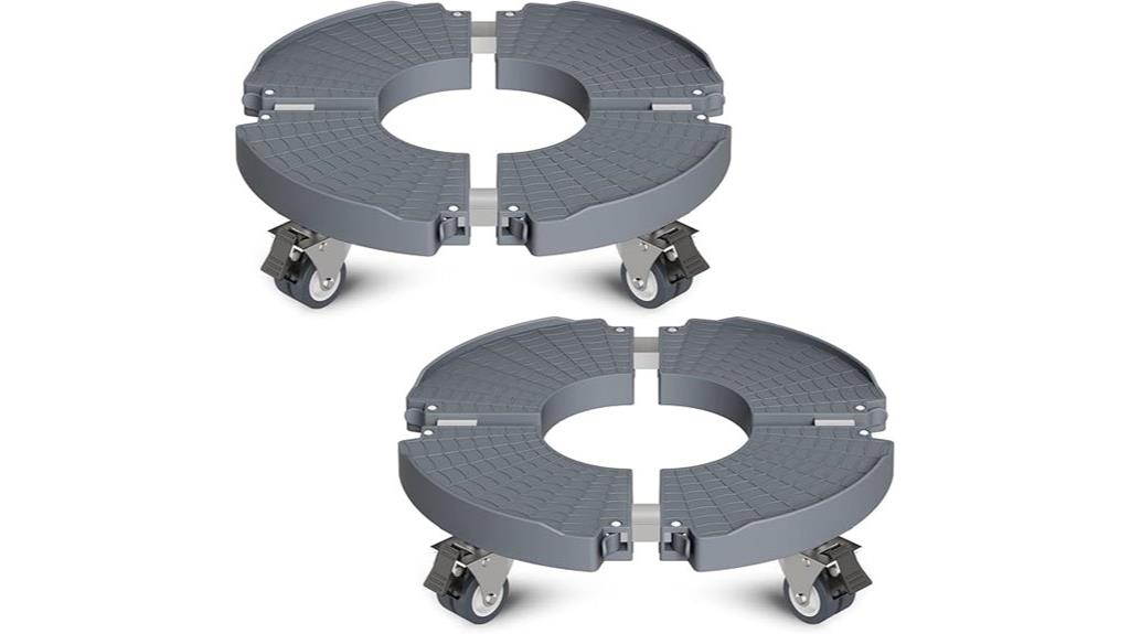 heavy duty plant stand wheels