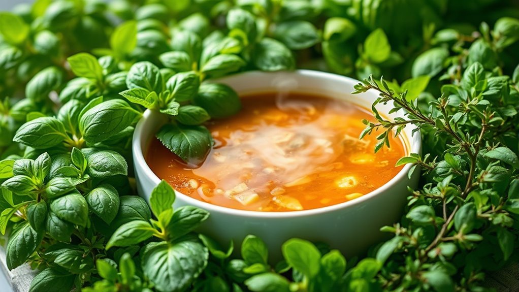 herb and vegetable pairing