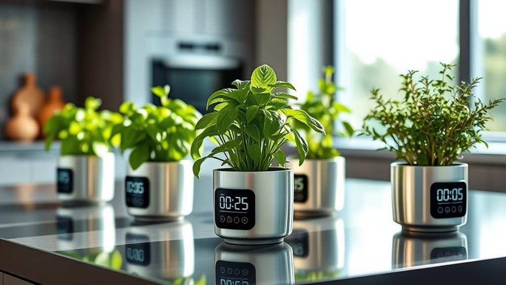 herb garden timer factors