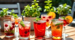 homemade herbal cocktail ingredients