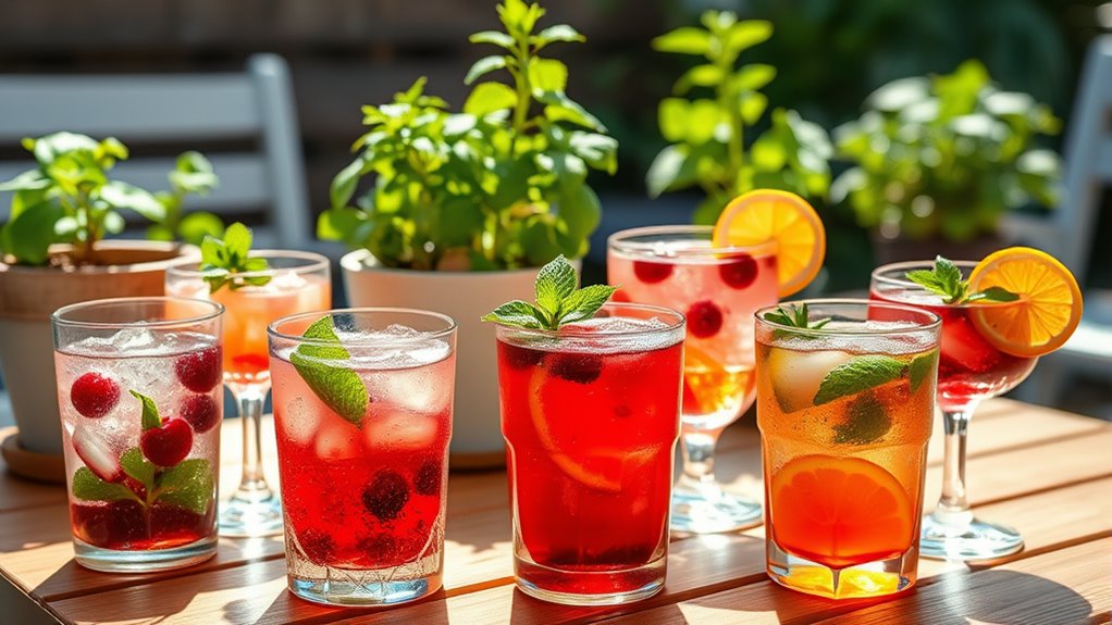 homemade herbal cocktail ingredients