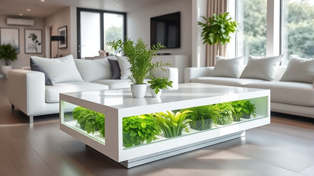 hydroponic furniture benefits indoor
