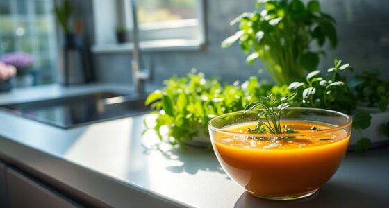 hydroponic garden soup