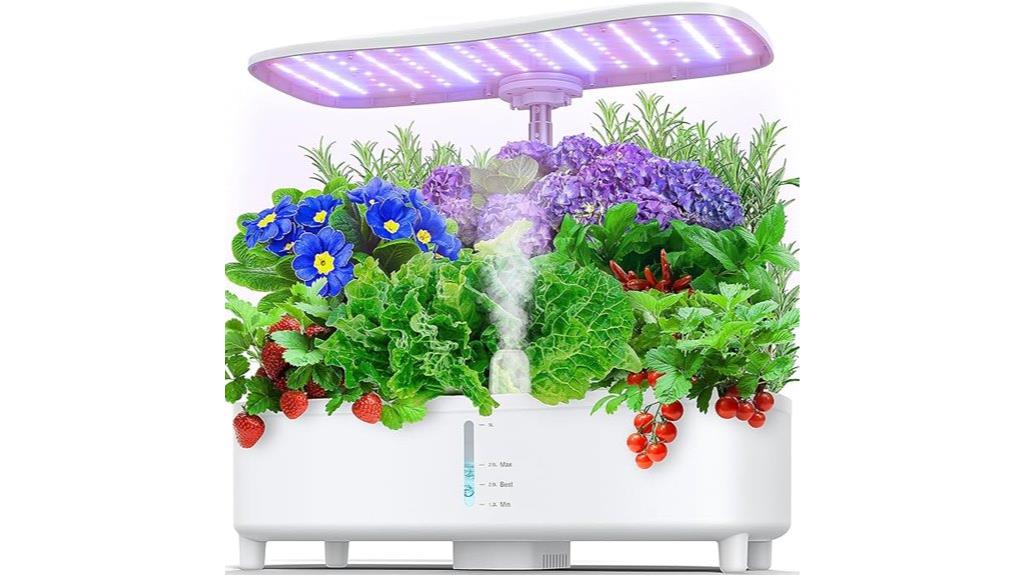 hydroponic kit with 15 pods