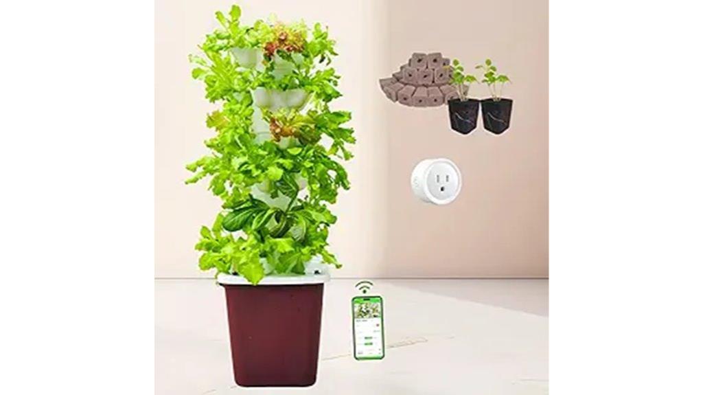 hydroponic kit with 30 pods