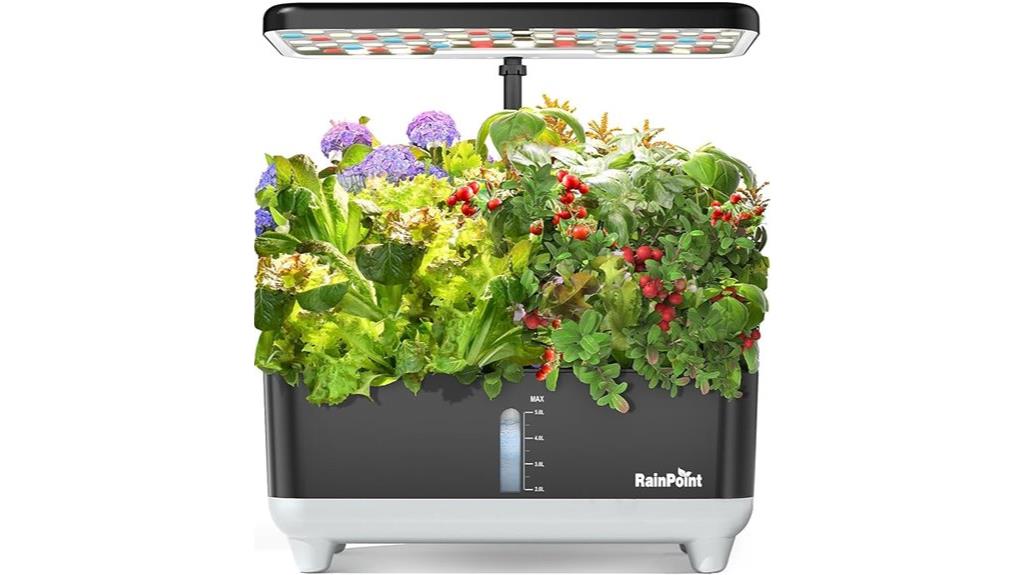 hydroponic kit with thirteen pods