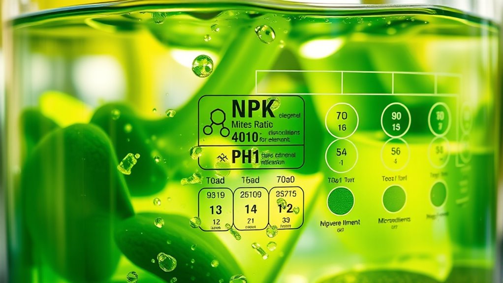 hydroponic nutrients composition
