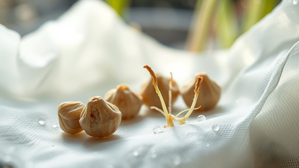 hydroponic seed sprouting tips