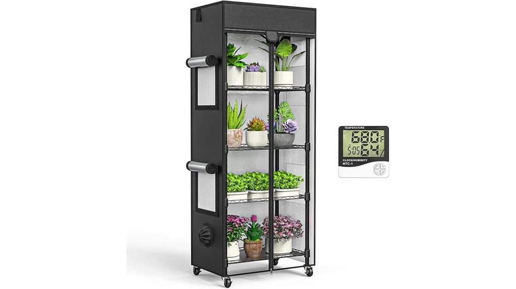 indoor 5 tier greenhouse