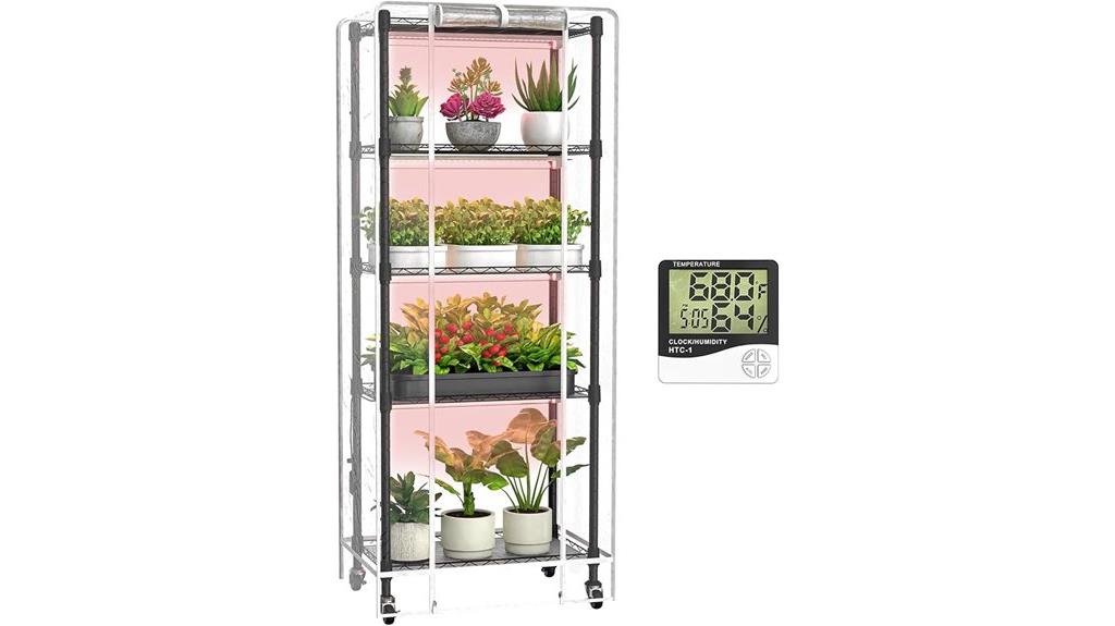 indoor 5 tier greenhouse