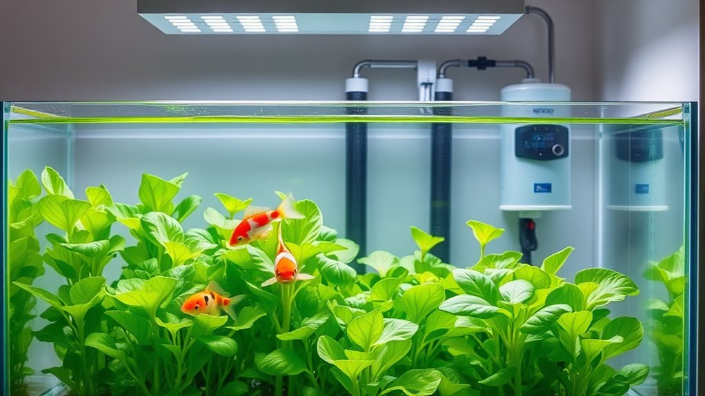 indoor aquaponics setup considerations