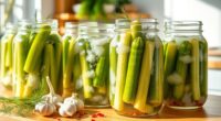 indoor cucumber fermentation process