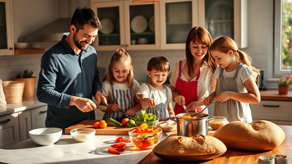 indoor family cooking activities