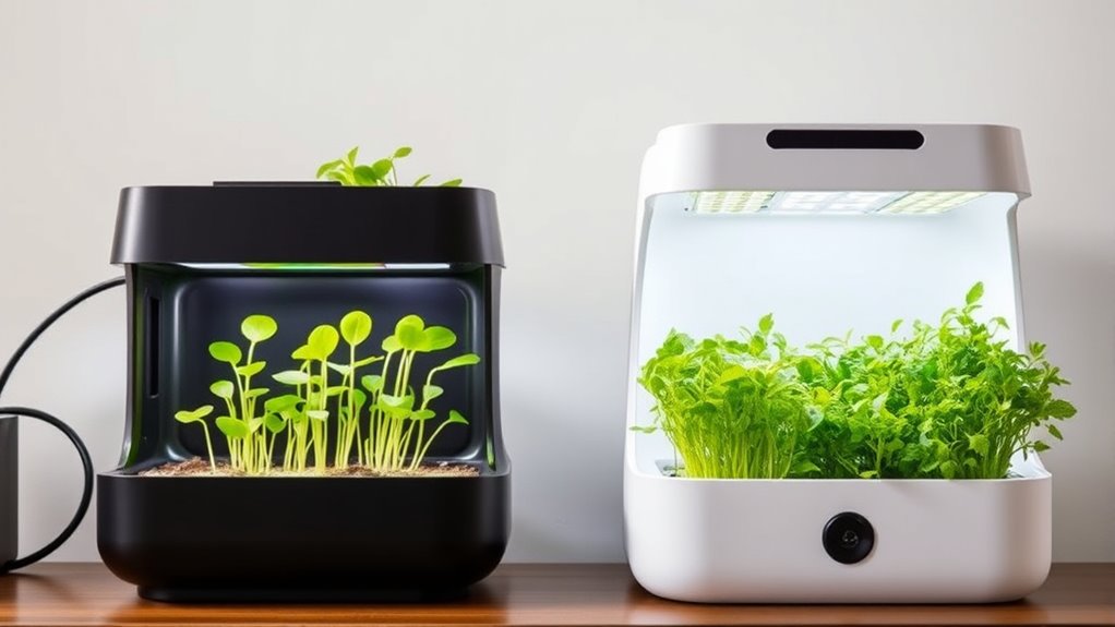indoor garden growth efficiency