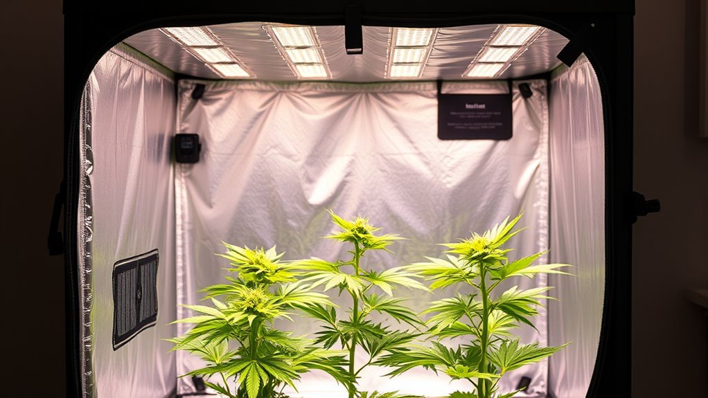 indoor garden growth optimization