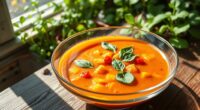 indoor garden harvest soup
