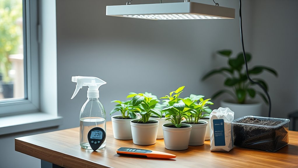 indoor gardening setup essentials