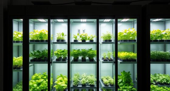 indoor greenhouse led cabinets