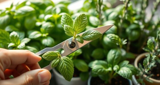 indoor herb pruning techniques