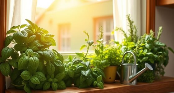 indoor herbs improve health