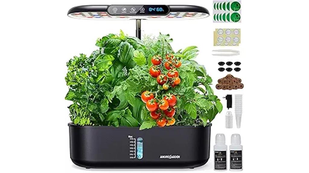 indoor hydroponic lcd display