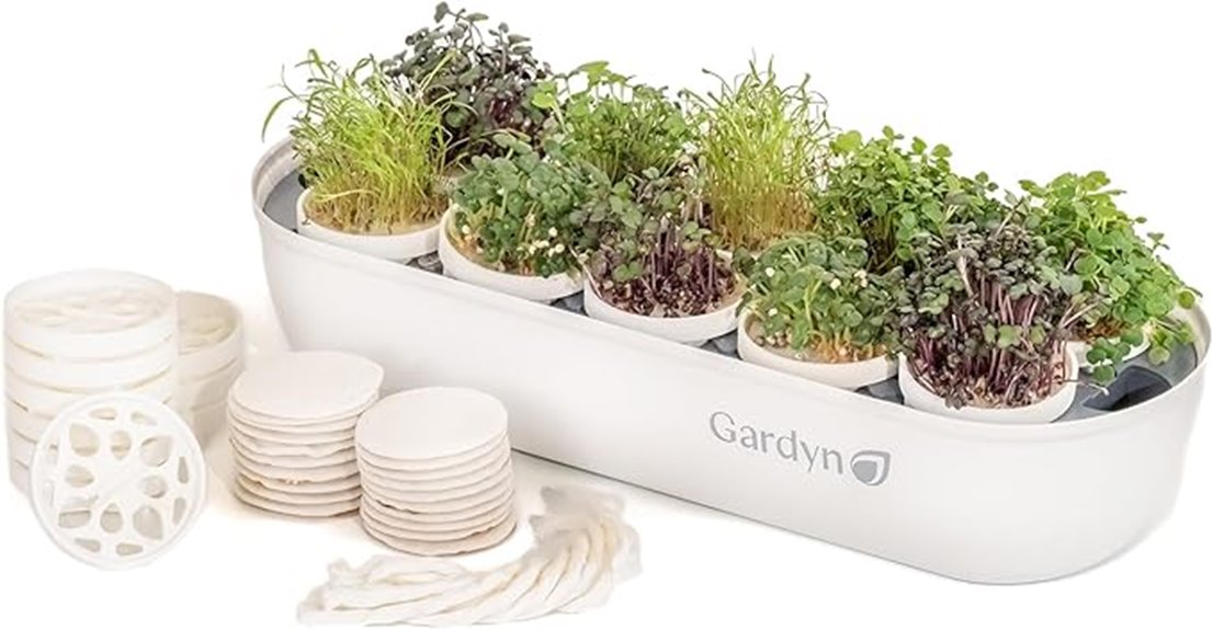 indoor microgreens growing kit
