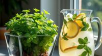 indoor mint drinks