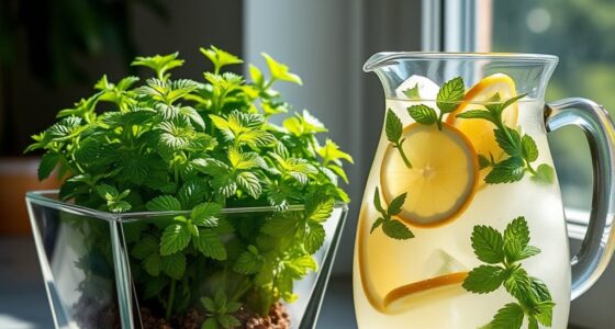 indoor mint drinks