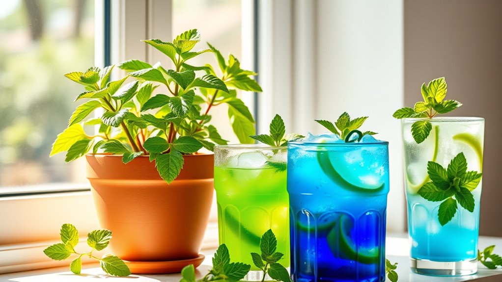 indoor mint hydroponic pest control