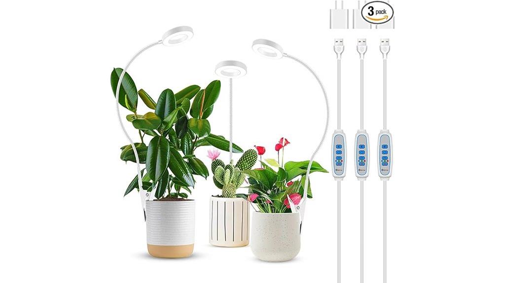 indoor plant grow light kit