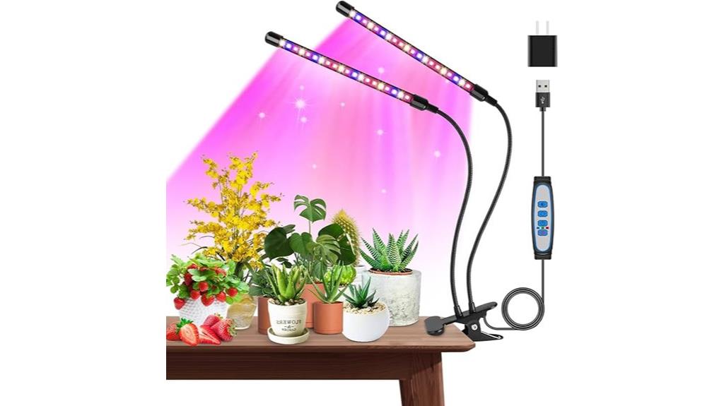 indoor plant grow lights