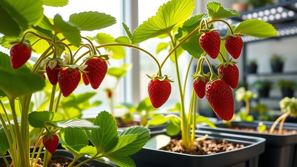 indoor strawberry cultivation tips